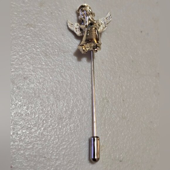 3inchVintage Angel Hat Pin Lot 6 - Picture 2 of 2
